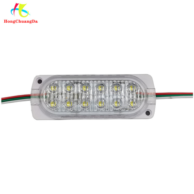 12-24V 12LED Flash LED Side Marker Lights untuk Lampu Lampu Izin Sisi Truk