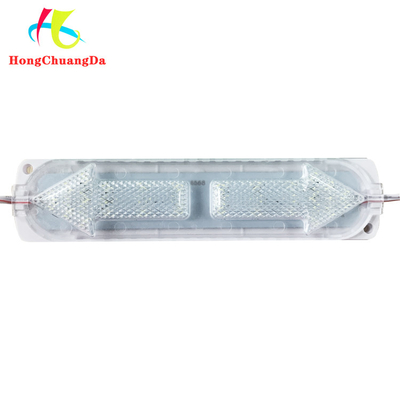 Modul Lampu LED 6W DC12/24V LED modul panah mundur, digunakan untuk lampu truk, lampu sepeda motor