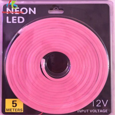 Lampu Strip LED Fleksibel 12v Dengan Lampu Neon Rope Cuttable 2.5cm 1cm
